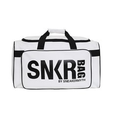 多功能球鞋手提包收納包足球籃球包運動健身包單肩出差旅遊行李包, 白色, 1個