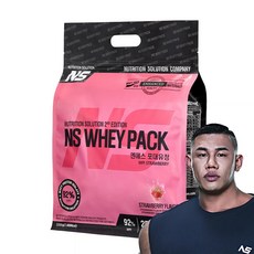NS 포대유청 WPI 딸기맛 2kg 단백질보충제 헬스보충제, 1개