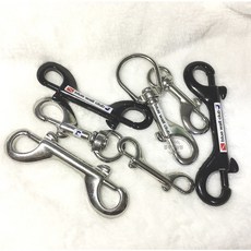 316 더블스냅 스쿠버 다이빙 스틸 더블 엔더 스테인레스, 316 더블엔드스냅 90mm_DS90