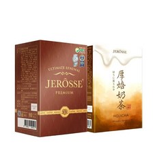 JEROSSE 婕樂纖 肽纖飲可可1盒+肽纖飲奶茶1盒 10包/盒(優惠價 雙風味組), 1個, 1組