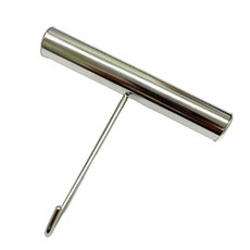 NORDITION 鞋帶鉤, 金屬色, 1個