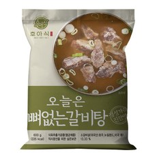 문천식의 가마솥 뼈없는 갈비탕(간편 상온보관), 1개, 600g