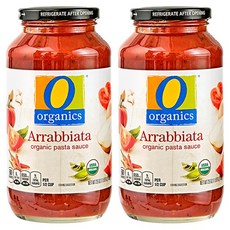 오오가닉 아라비아타 파스타소스, 709g, 2개