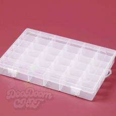 칸칸 수납함 멀티박스 (36칸) DK01 약통 투명수납함 악세서리보관함 정리함 소품케이스, 1개