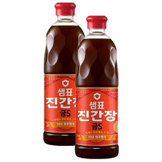 조림간장 진간장 양조간장 샘표 금S 간장 국간장, 2개, 860ml