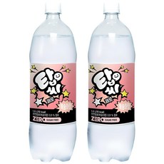 탑씨 제로 복숭아향 탄산음료, 1.5L, 12개