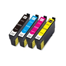 훼이머스신곡점 엡손 T177 호환잉크 XP202 XP302 XP402 XP225 T1771-4 T177170 비정품잉크 (세트판매), 1세트 검정+파랑+빨강+노랑(4개묶음)할인가, 1개