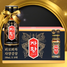 종근당 자황력액 피로회복 자양강장, 100ml, 10개