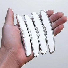 충돌 방지 차량 도어 야광 스티커 야간 운전용 반사 스트립 스크래치, 1개, 기본