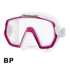 TUSA FREEDOM ELITE M-1003 透明矽膠 單面鏡 潛水面鏡, BP