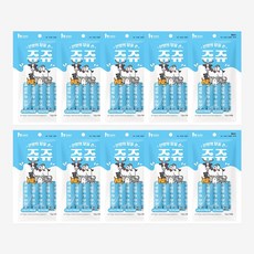 웁스 산양의 탈을 쓴 쥬쥬 (짜먹는 고양이 간식), 12g, 50개, 참치+연어