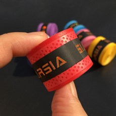 60pcs ZARSIA 블랙 컬러 테니스 오버 그립 압력 포인트 라켓 드라이 느낌 미끄럼 방지 흡수, 빨간