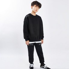 고스트리퍼블릭 주니어 레트로 포인트 맨투맨 트레이닝 세트 JTS-19322