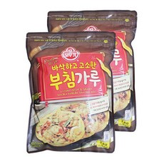 오뚜기 바삭하고 고소한 부침가루 1kg 2개 부침