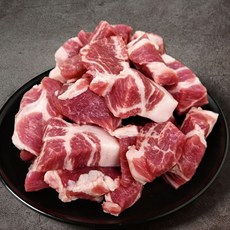 국내산 돼지고기 찌개용 300g 국내산돼지 항정살