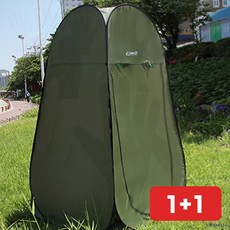 캠핑 낚시 원터치 간이 화장실 탈의실 샤워 텐트 야외피팅룸, 밀리터리