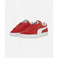 매장정품 푸마 스웨이드 클래식 레드 화이트 39978102 2405134 1512934