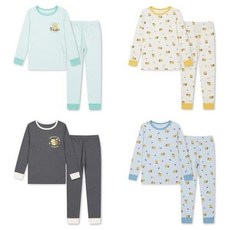 [백화점 정품] 탑텐키즈 아동 내의 아동내의 캐주얼 면소재 부드러운 편안한 온에어 립배색셋업