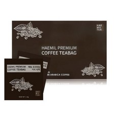 (형제)해밀 프리미엄 원두커피 티백 가정용 숙박업소용, 1.5g, 100개입, 1박스