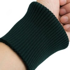 글로아픽 밑단패딩 니트 다리 소맷부리 손목밴딩 수선, M. 암록색