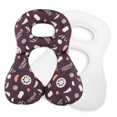 스칸디맘 카시트 유모차 넥필로우 짱구베개겸용 알러지프리 에어메쉬 유아 목쿠션 신생아 목베개, 루츠