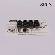 폭스바겐 골프 4 제타 mk4 파사트 B5 폴로 아우디 A4 b6 b7 A6 C6 용 블랙 엔진 밸브 스템 오일 도장 0361, 02 8 PCS