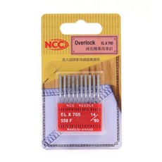 NCC 拷克機專用車針, 1個