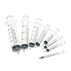 注射筒 注射針 分裝針筒 手推空針 精準分裝餵食器 酒精分裝 注射 消毒水墨水 香水工具 化妝品分裝 保養品 寵物餵食, 50個, 不帶針, 透明, 1ml