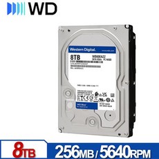 WD WD80EAAZ 藍標 8TB 3.5吋 SATA硬碟, 1GB