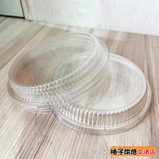 【柚子烘焙食品】PL-602 透明蓋 100入 圓形鋁箔盒蓋, 1個