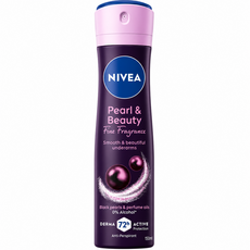 NIVEA 珍珠美肌 精緻香氛 止汗劑 72小時長效乾爽, 1個, 150ml