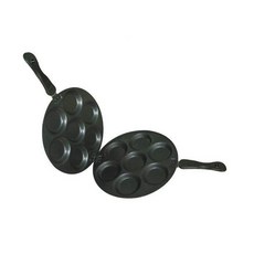瓦斯燃氣直烤 可拆式蛋糕/漢堡/煎蛋多功能鍋具 雙面加熱 不沾易潔 輕鬆烹飪各式美味點心, 1個, 28Cm Double Pan雙面烤盤鍋