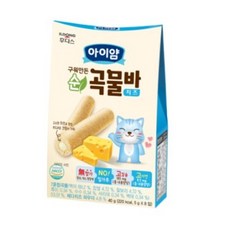일동후디스 아이얌 구워만든 미니 순곡물바, 치즈맛, 40g, 8개