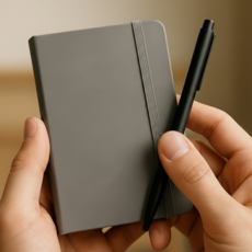 항상함께 1+1 2026 휴대용 포켓 미니 노트 수첩 다이어리 스케줄러, 2개, 그레이