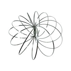 JL매직 [KC인증] 플로우링 놀이템 자유자재로 변환되고 움직이는 과학 마술 토플럭스(Flow Ring), 1개