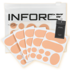 인포스 군대 물집 방지 패드 발뒤꿈치 발가락 물집 방지 밴드, 2세트