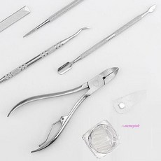 내성발톱관리 7종세트 문제성 도구 네일 니퍼 케어 손톱 파일 정리 발톱케어 손발톱nop051, 1개