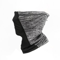 여름 라이딩 자외선 차단 마스크 아웃도어 바이크 모터사이클 아이스 스카프 넥워머 바람막이 두건, 2903-6멜란지그레이, 프리사이즈, 1개