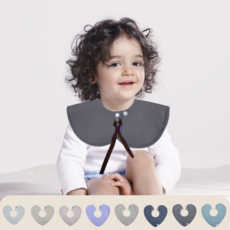 베베스완 하트침받이-오가닉라인 기능성라인, 1개, 초코라떼