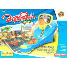 叮叮 耶誕節交換禮物 迷你籃球機 手指籃球 小遊戲 桌遊 團康 遊戲 益智 玩具, 1個, ♈迷你投籃機♈熱門桌遊小遊戲♈, 藍色