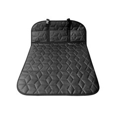 카템 차량용 매트 ver2 1단, 블랙 + 블랙 스티치, 1개