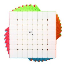 奇藝 魔方格 八階 70mm 魔術方塊 8階 速解 高階魔方 益智玩具, 多色, 1個