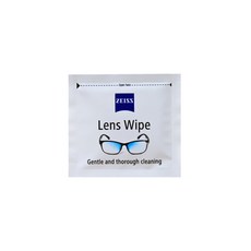 ZEISS 蔡司 濕式鏡面拭鏡紙 眼鏡相機鏡頭適用 溫和徹底清潔, 1個, 單片