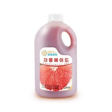 달콤퐁당 자몽 에이드 1.9kg 탕비실 음료수 간식, 1개