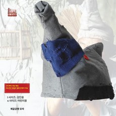 두피 쿨링 아이스모자 머리 주머니 항암 붓기 열감, 지공모 그레이, S, 1개