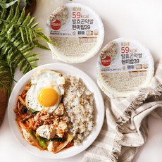 빼고비움 최저 칼로리 100g당 39kcal 발효곤약쌀현미밥39, 150g, 10개