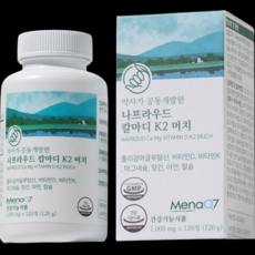 [공식] 나프라우드 칼마디 K2 머치 영양제 칼맥디 골다공증 발생 위험 감소에 도움을 줌 Gnosis MK-7 / 패키지, 1개, 120정