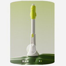 台灣24H速發 F6 寶寶挖耳勺 嬰兒專用 高倍放大鏡挖耳勺 兒童耳垢去除 挖耳神器 耳朵清潔套件, 發光耳勺 安波綠, 1個, 1