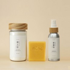 바스몽 강아지 민감성피부 풀케어 3종세트, 몽단이, 1개