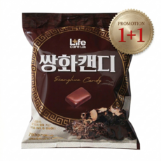 라이프케어랩 쌍화탕 캔디 건강 쌍화 목캔디 사탕 간식, 2개, 200g